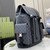 GG Black large backpack
