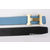 Gold Metal H Blue&Black Belt HB-G-BLU