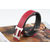 Nickel Metal H RED&Black croco Belt