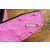 Nickel Metal H Pink&Black ostrich Belt