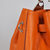 Orange LYCHEE LEATHER Kelly 32cm