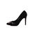 suede leather pointed head pump