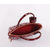 Fall Winter Claret Patent Lockit Handle Bag