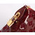 Fall Winter Claret Patent Lockit Handle Bag