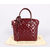 Fall Winter Claret Patent Lockit Handle Bag