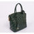 Fall Winter Green Patent Lockit Handle Bag