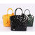 Fall Winter Green Patent Lockit Handle Bag