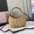 Wander wicker handbag