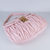 Pink Quilting Lamb Skin Leather Flap Lock Closure Handle Bag