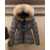 Moncler white goose down coat