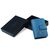 Blue Saffiano Leather Card Holder