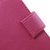 Fuschia Saffiano Leather Card Holder