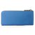 Blue Saffiano Leather Bowknot Wallet