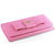 Pink Saffiano Leather Bow-tie Wallet