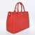 Red Saffiano Leather Classic Handbag