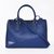 Blue Saffiano Leather Classic 33CM Handbag