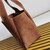 suede leather tote bag 1BG335