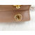 Beige Saffiano Leather Classic Handbag