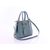 Light Blue Saffiano Leather Classic Handbag