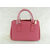 Pink Saffiano Leather Classic Handbag