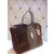 Calf hair leather handle bag