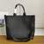 Leather tote