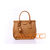 Saffiano Leather Tote Handle Bag