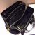 Original leather zipper handle bag