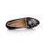 Positions Logo Black Suede Loafer