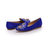 Positions Logo Blue Suede Loafer