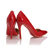 Red Patent Leather Pump