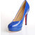 Patent Leather Platform Pump