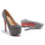 Black Crystal Red Sole Ultra High Platform Pump