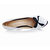 White leather Black Suede Cut-out Bow Tie Platform Pump