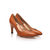 Tan leather pump