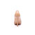 Moschino Beige patent leather point head pump