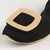 Suede Square Logo Flat