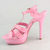 Pink Patent Leather Sandal