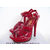 Red Patent Leather Sandal