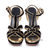 Black Suede Leather Sandal