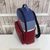 Original cowhide leather Patchwork backpack