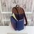 Original cowhide leather Patchwork backpack