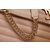 Carviar leather envelope metal chain shoulder bag