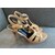 Discount Beige patent leather sandals size 37