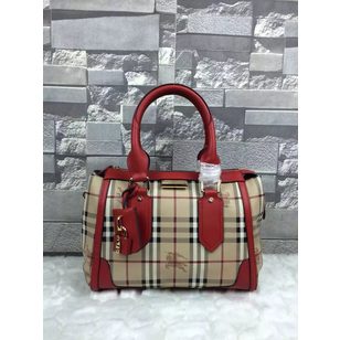 Horse check original leather top handle bag