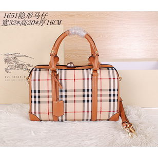 HORSEFERRY CHECK boston bag