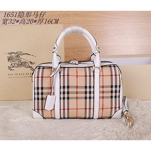 HORSEFERRY CHECK boston bag