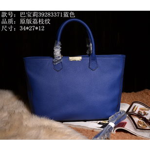 Leather tote bag