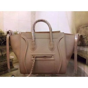 Imported leather Luggage Phantom BEIGE