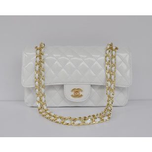 2.55 Classic Flap Bag Patent Leather (Gold)